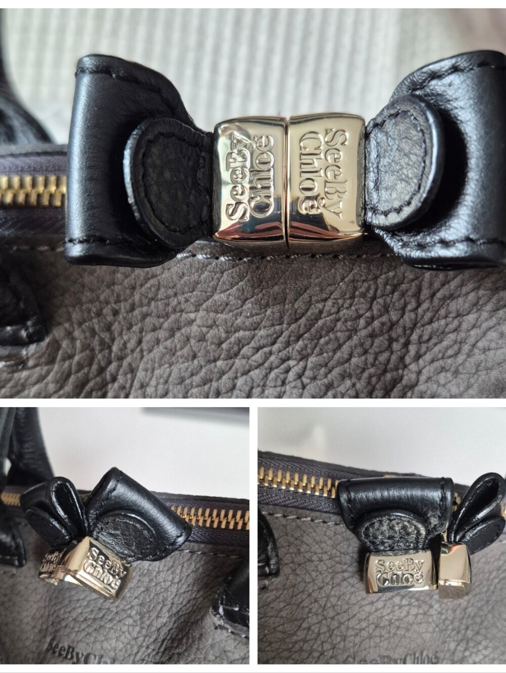 SEE BY CHLOE Suede KAY 2-Way Shoulder Bag - Picture 14 of 16